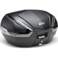 Givi V47NNT Tech Monokey Baúl en Fibra Carbónica- Reflectores Transparentes- Carga Máxima 10 Kg